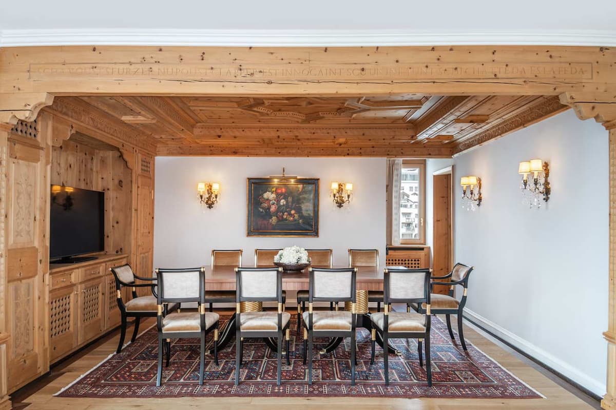 The Tower Suite, Hotel Badrutt's Palace 5*, St. Moritz