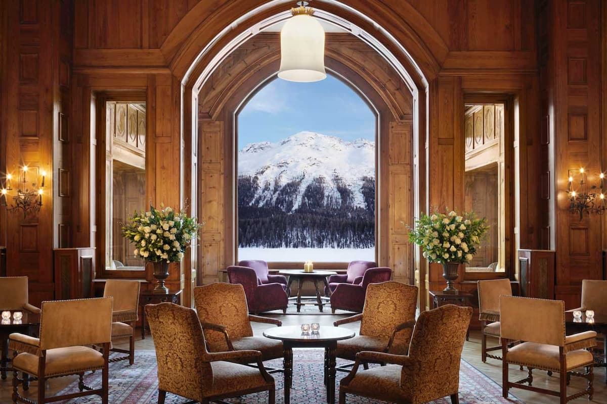 The Tower Suite, Hotel Badrutt's Palace 5*, St. Moritz