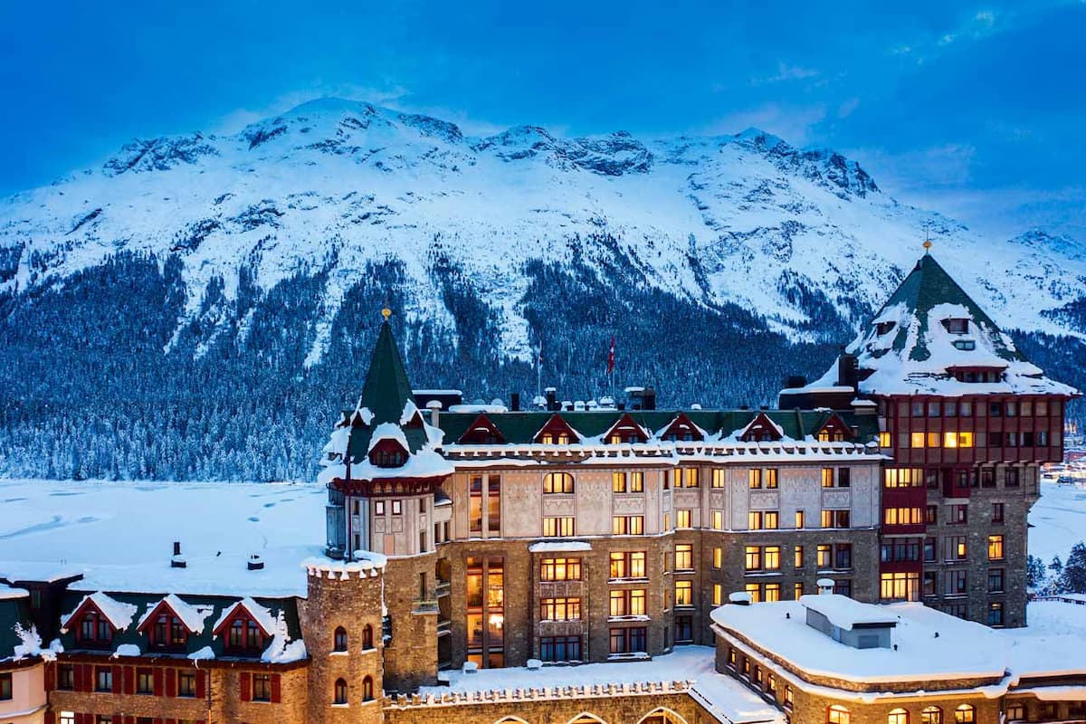 The Tower Suite, Hotel Badrutt's Palace 5*, St. Moritz